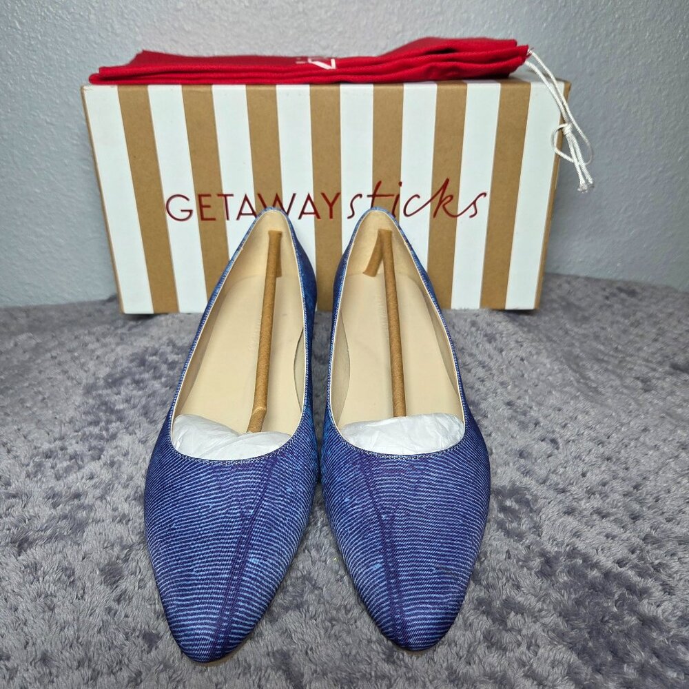 Steffies Getaway Sticks Point Butterfly Flats – Size: 8.5 New!!!